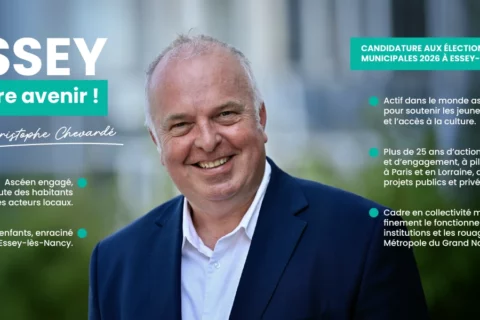 Une énergie nouvelle pour Essey avec Christophe Chevardé